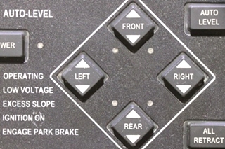 USED EQUALIZER SYSTEM AUTO LEVEL TOUCH PAD 3103 RV/MOTORHOME PARTS FOR SALE