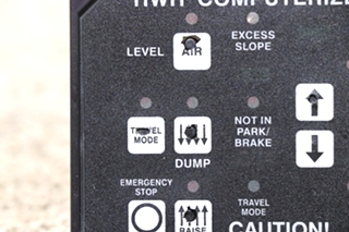 USED MOTORHOME HWH COMPUTERIZED LEVELING TOUCH PAD FOR SALE
