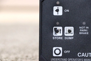 USED RV/MOTORHOME HWH HYDRAULIC LEVELING TOUCH PAD FOR SALE