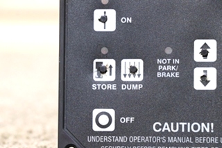 USED RV/MOTORHOME HWH HYDRAULIC LEVELING TOUCH PAD FOR SALE