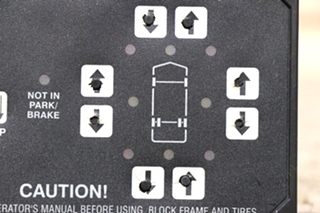 USED RV/MOTORHOME HWH HYDRAULIC LEVELING TOUCH PAD FOR SALE