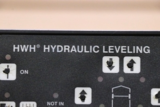 USED RV/MOTORHOME HWH HYDRAULIC LEVELING TOUCH PAD FOR SALE
