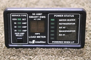 USED 00-00684-100 INTELLITEC SMART EMS DISPLAY PANEL RV PARTS FOR SALE