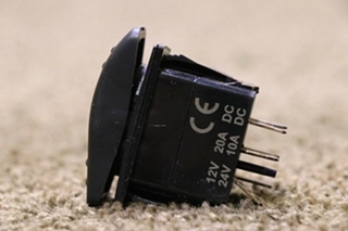 USED BLACK ROCKER SWITCH RV PARTS FOR SALE