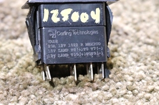 USED MOTORHOME BLACK ROCKER VAD2 DASH SWITCH FOR SALE