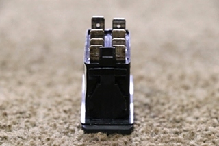 USED MOTORHOME BLACK ROCKER VAD2 DASH SWITCH FOR SALE