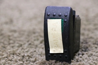 USED RV/MOTORHOME CAMERA BLACK ROCKER DASH SWITCH VAD1 FOR SALE