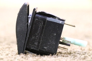 USED RV/MOTORHOME CAMERA BLACK ROCKER DASH SWITCH VAD1 FOR SALE