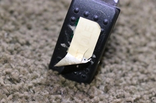 USED V2D1 FAST IDLE BLACK DASH SWITCH RV PARTS FOR SALE