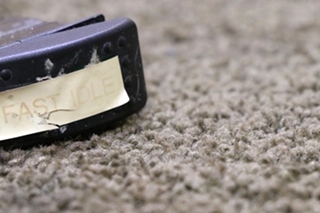 USED V2D1 FAST IDLE BLACK DASH SWITCH RV PARTS FOR SALE