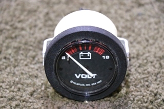 USED RV 10130 VOLT DASH GAUGE FOR SALE