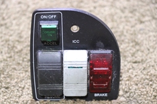 USED RV/MOTORHOME CRUISE CONTROL SWITCH PANEL AP-2631 FOR SALE