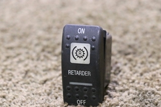 USED ON / OFF RETARDER DASH SWITCH RV/MOTORHOME PARTS FOR SALE
