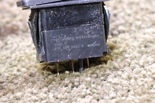 USED RV V5D1 BLACK ROCKER SWITCH FOR SALE