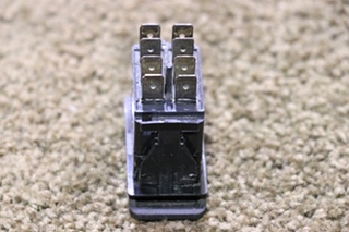 USED MOTORHOME BLACK ROCKER VLD1 DASH SWITCH FOR SALE