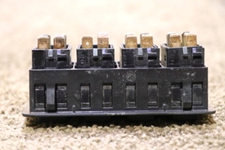 USED MOTORHOME EXH / MIRR / SHADE / SHADE 4 DASH SWITCH PANEL FOR SALE