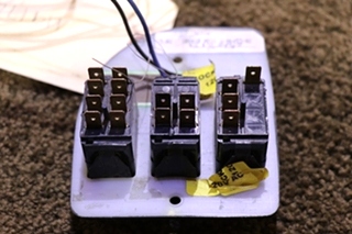 USED RV/MOTORHOME BRAKE DASH SWITCH PANEL FOR SALE