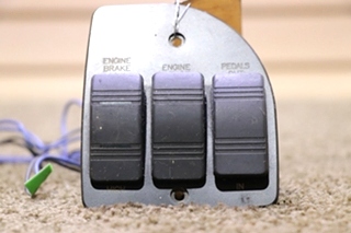 USED RV/MOTORHOME BRAKE DASH SWITCH PANEL FOR SALE