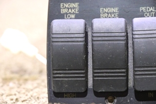 USED 101412 BRAKE 3 SWITCH PANEL RV PARTS FOR SALE