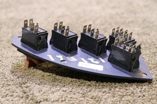 USED 5 SWITCH DASH PANEL MOTORHOME PARTS FOR SALE