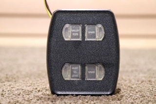 USED RV/MOTORHOME INTELLITEC 4 BUTTON SWITCH PANEL 00-00967-006 FOR SALE