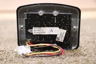 USED 00-00967-006 INTELLITEC 4 BUTTON SWITCH PANEL RV PARTS FOR SALE