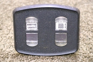 USED 00-00967-006 INTELLITEC 4 BUTTON SWITCH PANEL RV PARTS FOR SALE