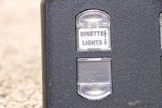 USED 00-00967-006 INTELLITEC 4 BUTTON SWITCH PANEL RV PARTS FOR SALE