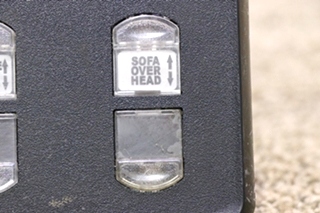 USED 00-00967-006 INTELLITEC 4 BUTTON SWITCH PANEL RV PARTS FOR SALE