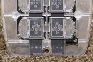 USED RV/MOTORHOME INTELLITEC 6 BUTTON SWITCH PANEL FOR SALE