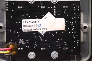 USED INTELLITEC 6 BUTTON SWITCH PANEL RV PARTS FOR SALE