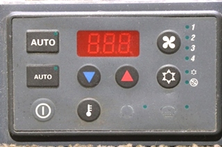 USED RV200883 EVANS TEMPCON DASH AC CONTROL PANEL RV PARTS FOR SALE