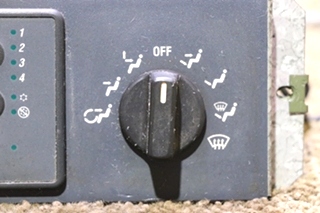 USED RV200883 EVANS TEMPCON DASH AC CONTROL PANEL RV PARTS FOR SALE