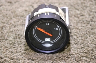 USED W22-00007-010 FREIGHTLINER VOLTS DASH GAUGE RV PARTS FOR SALE