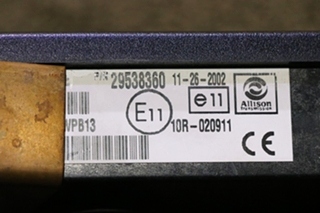 USED ALLISON TRANSMISSION SHIFT SELECTOR 2953860 RV/MOTORHOME PARTS FOR SALE