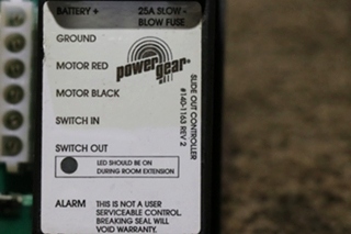 USED POWER GEAR SLIDE OUT CONTROLLER 140-1163 RV/MOTORHOME PARTS FOR SALE