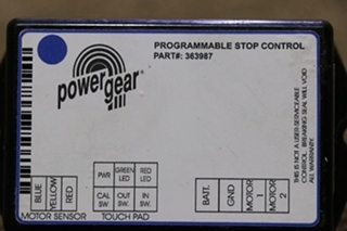 USED MOTORHOME POWER GEAR 363987 PROGRAMMABLE STOP CONTROL FOR SALE