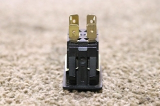 USED RV 0862-0105 BLACK ROCKER SWITCH FOR SALE