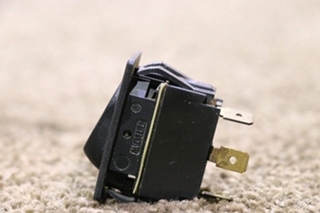 USED MOTORHOME BLACK 0852-0225 ROCKER SWITCH FOR SALE