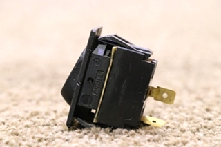 USED RV/MOTORHOME BLACK ROCKER SWITCH 0852-0113 FOR SALE