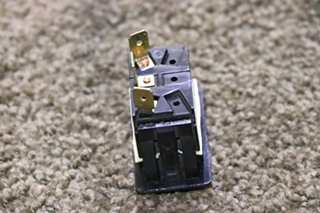 USED BLACK ROCKER 0852-0115 SWITCH MOTORHOME PARTS FOR SALE