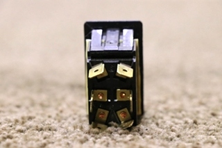 USED BLACK ROCKER SWITCH 0862-0105 RV/MOTORHOME PARTS FOR SALE