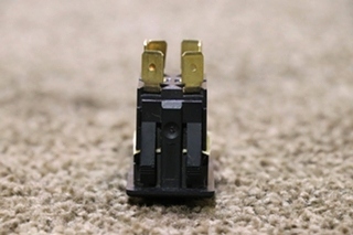 USED BLACK ROCKER SWITCH 0862-0105 RV/MOTORHOME PARTS FOR SALE