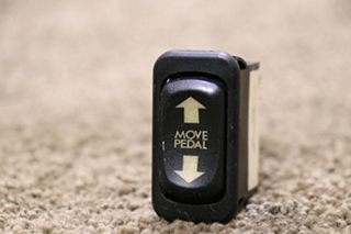 USED MOVE PEDAL UP / DOWN DASH SWITCH MOTORHOME PARTS FOR SALE