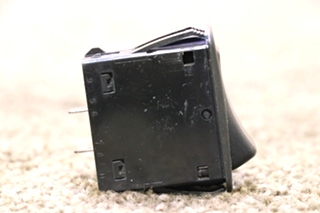 USED RV L11D1 BLACK ROCKER DASH SWITCH FOR SALE