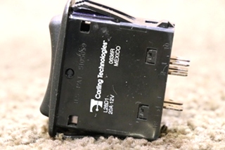 USED MOTORHOME BLACK L28D1 ROCKER DASH SWITCH FOR SALE