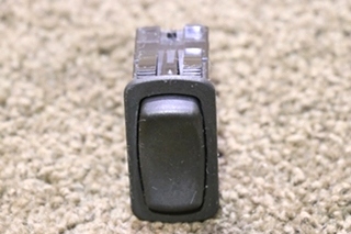 USED RV/MOTORHOME BLACK ROCKER DASH SWITCH L28D1 FOR SALE