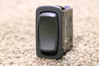 USED RV/MOTORHOME BLACK ROCKER DASH SWITCH L28D1 FOR SALE