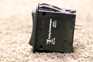 USED L16D1 BLACK ROCKER DASH SWITCH RV PARTS FOR SALE