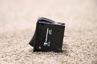 USED BLACK ROCKER L11D1 DASH SWITCH MOTORHOME PARTS FOR SALE
